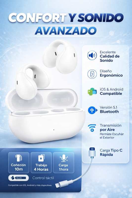 Audífonos Inalámbricos Vidvie BT870 Bluetooth 5.1