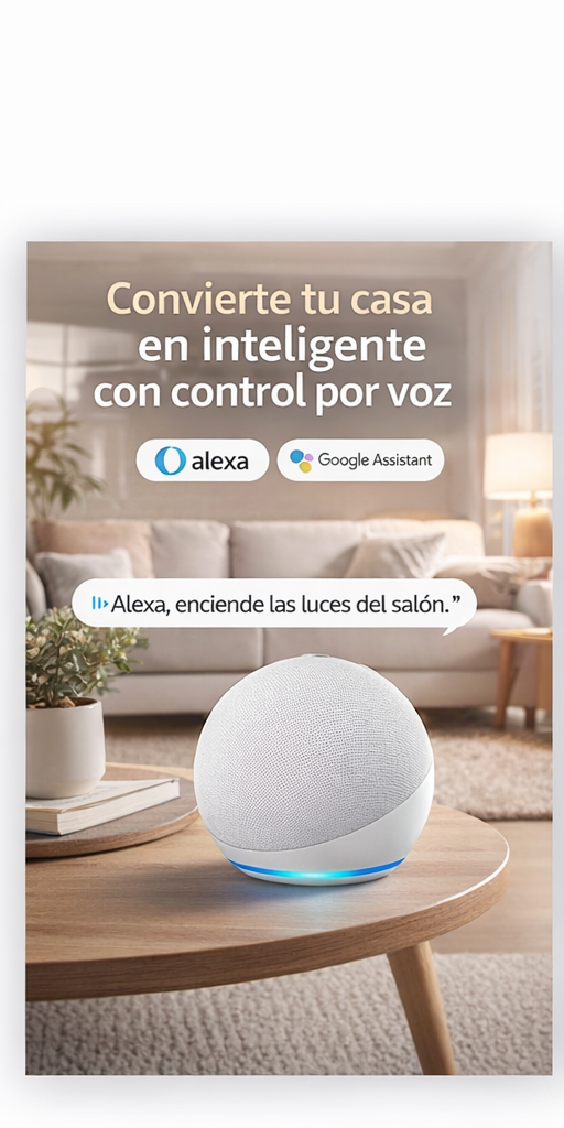 Parlante Inteligente Alexa - Control por Voz