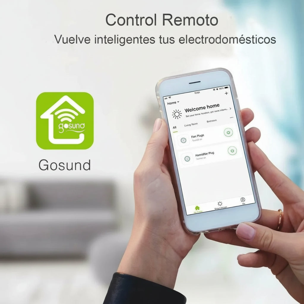 Enchufe Inteligente WiFi Compatible con Alexa y Google Home
