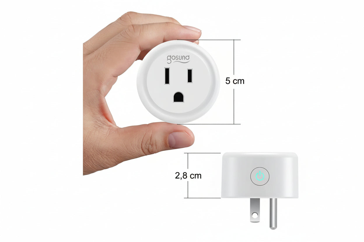Enchufe Inteligente WiFi Compatible con Alexa y Google Home